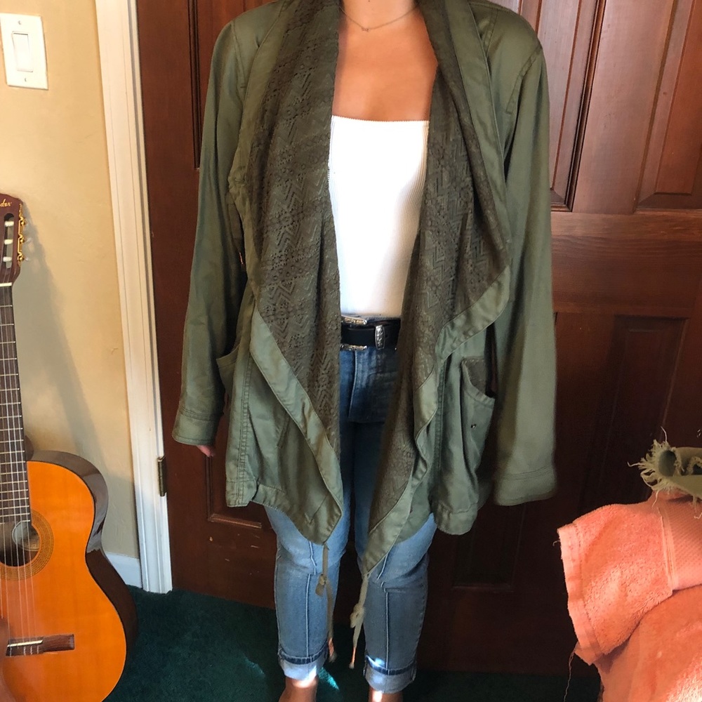 Anthropologie Army Jacket